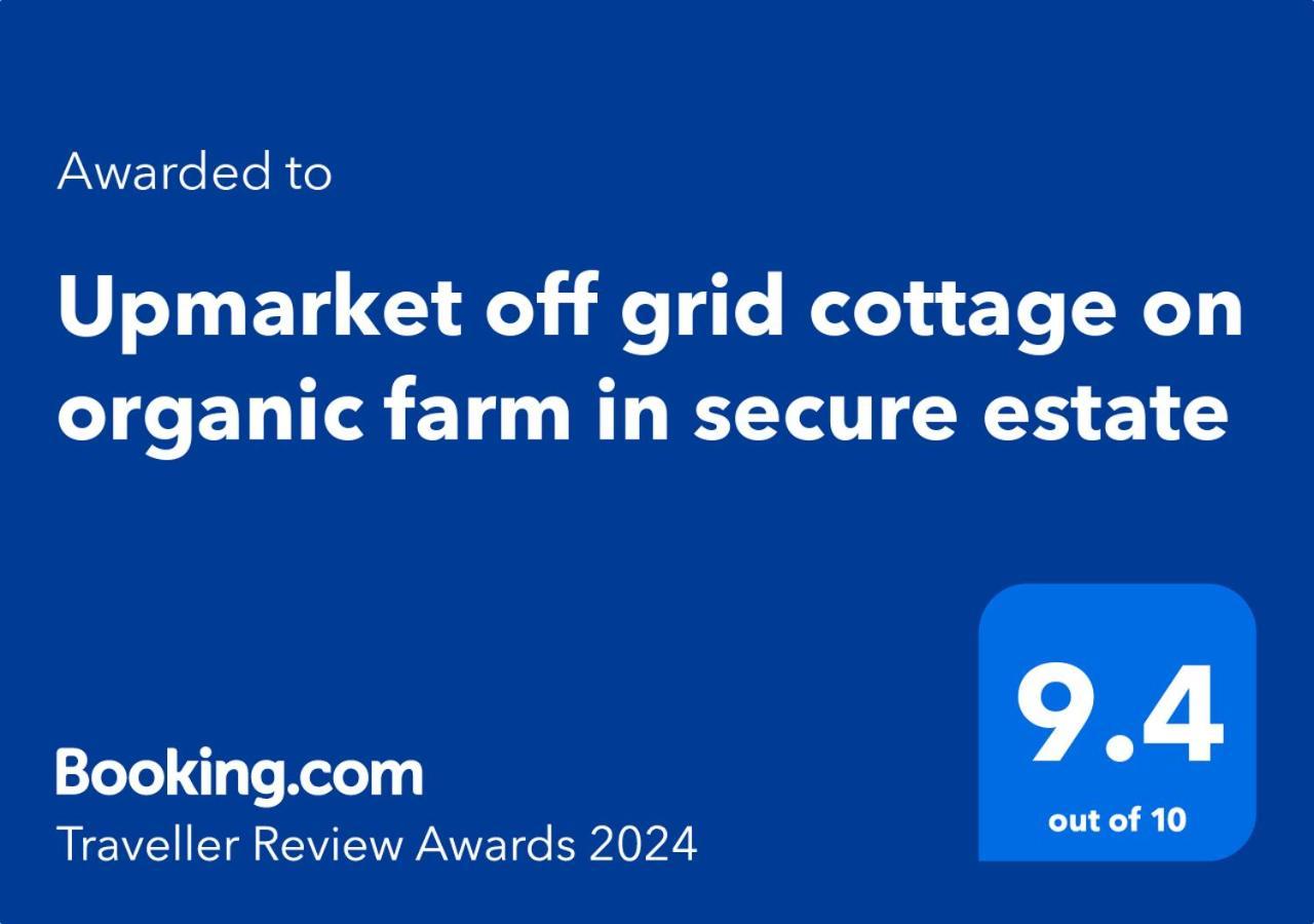 Upmarket Off Grid Cottage On Organic Farm In Secure Estate Howick Exterior foto